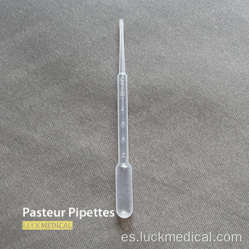 Pipetas de plástico para el uso de 3 ml de laboratorio